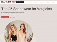 shapewear-test.de Webseite Vorschau