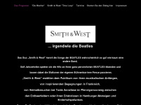 smithandwest.de Webseite Vorschau