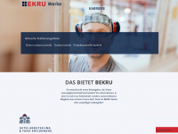karriere-bekru-werke.de Webseite Vorschau