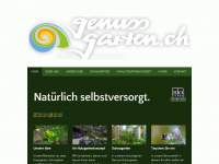 genussgarten.ch Webseite Vorschau