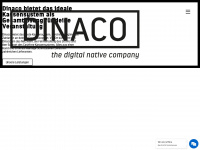 dinaco.io Webseite Vorschau