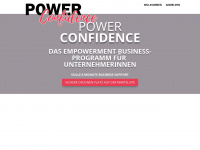 power-confidence.com Webseite Vorschau