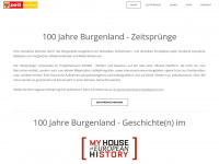 burgenland100.weebly.com Webseite Vorschau