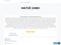 mathe-gmbh.eu Webseite Vorschau