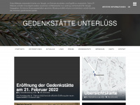 gedenkort-unterluess.blogspot.com Webseite Vorschau