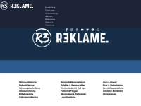r3klame.de Webseite Vorschau