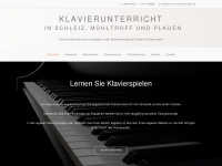klavierunterricht-schleiz-plauen.de Webseite Vorschau