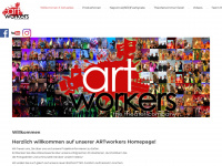 artworkers.at Webseite Vorschau