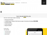 taxi-ostbayern.com Webseite Vorschau