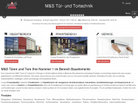 ms-tore.eu Webseite Vorschau