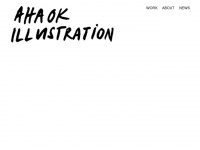 ahaok-illustration.com Webseite Vorschau