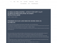 vlines-schmuckerei.ch Webseite Vorschau