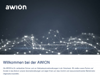 awion.ch Webseite Vorschau
