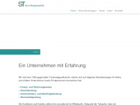 senntreuhand.ch Webseite Vorschau