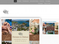 heiraten-mattsee.at Webseite Vorschau