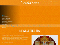 yoga-raum.eu Webseite Vorschau