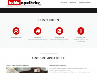 kuhlo-apo.de Webseite Vorschau