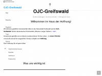ojc-greifswald.de Webseite Vorschau
