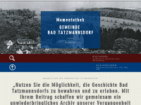 momentothek-badtatzmannsdorf.at Webseite Vorschau
