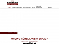 orgino-moebel.de Webseite Vorschau