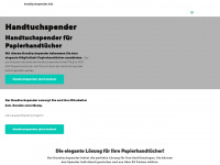 handtuchspender.info Webseite Vorschau