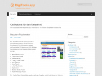 digitools.app Webseite Vorschau