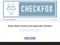 checkfox.me Webseite Vorschau