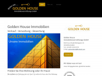 goldenhouse.at Webseite Vorschau