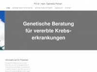 pichert-genetik.ch Webseite Vorschau