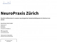 neuropraxis-zuerich.ch Webseite Vorschau