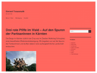 gernottrausmuth.at Webseite Vorschau