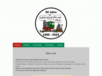 die-gartenbahnfreunde-grub.de Webseite Vorschau