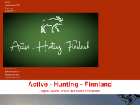 active-hunting-finnland.de Webseite Vorschau