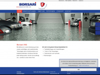 borsari.ch Webseite Vorschau