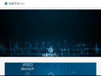 detbau.de Webseite Vorschau