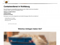 container-wolfsburg.de Webseite Vorschau