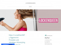 lockenqueen.weebly.com Webseite Vorschau