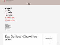 oberwil-isch-offe.ch Webseite Vorschau