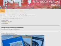 mad-book-verlag.ch Webseite Vorschau