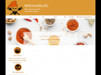 webcook.ch Webseite Vorschau