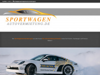 sportwagenautovermietung.de Webseite Vorschau