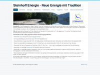 steinhoff-energie.de Webseite Vorschau