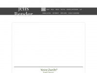jensbender.com Webseite Vorschau