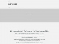kaltenegger.com Webseite Vorschau