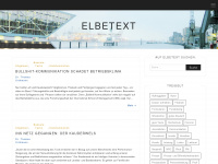 elbetext.blog Webseite Vorschau