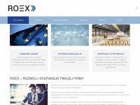 roex.pl Webseite Vorschau