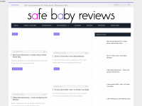 safebabyreviews.com Webseite Vorschau