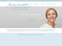 praxis-elisabeth-ertl.at Webseite Vorschau