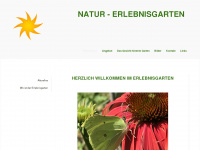 natur-erlebnisgarten.ch Webseite Vorschau