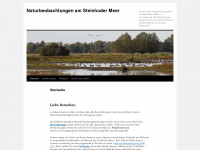 natur-steinhuder-meer.de Webseite Vorschau
